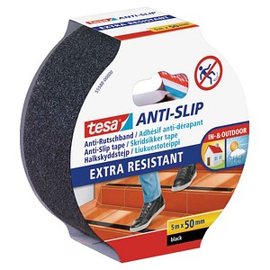 4042448101570 - tesa Anti-Rutsch-Band Extra Resistant schwarz 500 mm x 50 m