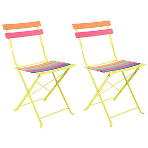 Garden Pleasure Klappstuhl TIVIO bunt, 2 St.