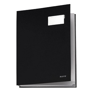 4002432311477 - Unterschriftenmappe 5700 A4 Kunststoff schwarz mit Einsteckschild 20 Fächer 4002432311477 Leitz 4002432311477 - Unterschriftenmappe 5700 A4 Kunststoff schwarz mit Einsteckschild 20 Fächer 4002432311477 Leitz