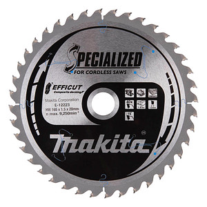 0088381584760 - E-12223 EFFICCUT Kreissägeblatt 1650 mm 40 Zähne 0088381584760 makita 0088381584760 - E-12223 EFFICCUT Kreissägeblatt 1650 mm 40 Zähne 0088381584760 makita