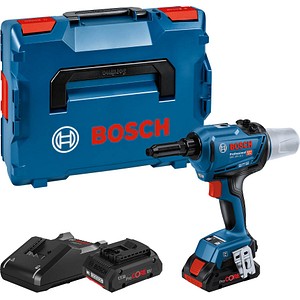 4059952606750 - AKTION BOSCH Professional GRG 18V-16 C Akku-Nietpistole-Set 180 V mit 2 Akkus mit Prämie nach Registrierung 4059952606750 - AKTION BOSCH Professional GRG 18V-16 C Akku-Nietpistole-Set 180 V mit 2 Akkus mit Prämie nach Registrierung