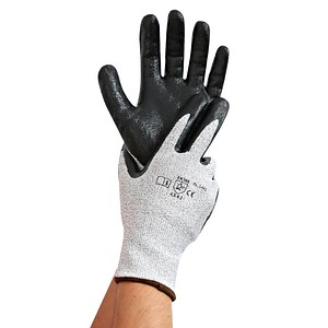 4041095144220 - unisex Schnittschutzhandschuhe Cut Craft grau Größe 8 12 Paar