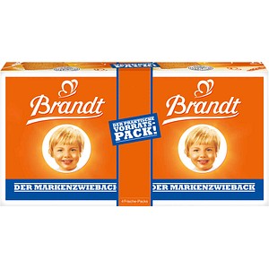 Brandt Markenzwieback Gebäck 450,0 g, 1 St.