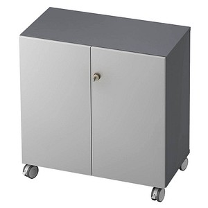 4032062157824 - HAMMERBACHER Aktenschrank Profi V228T2RA G 5 SG graphit grau 1 Fachboden 800 x 420 x 820 cm