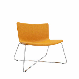 4260761571676 - Sessel LODUS orange chrom Stoff 4260761571676 - Sessel LODUS orange chrom Stoff