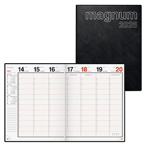4003273790872 - rido idé Buchkalender 7027042906 magnum schwarz 1 Woche 2 Seiten 183x24cm (BxH) 2026 4003273790872 rido idé 4003273790872 - rido idé Buchkalender 7027042906 magnum schwarz 1 Woche 2 Seiten 183x24cm (BxH) 2026 4003273790872 rido idé