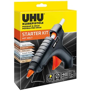 4026700143225 - STARTER KIT HOT MELT Heißklebepistole schwarz orange 1 St
