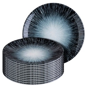 ID Fine Teller Vortex Lona weiß/blau Ø 19,0 cm, 12 St.