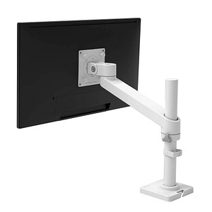 0698833089530 - Monitor-Halterung NX 45-669-216 weiß für 1 Monitor Tischklemme Tischbohrung 0698833089530 ergotron