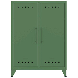 BISLEY Sideboard Fern Middle, FERMID623 olivgrün 80,0 x 40,0 x 110,0 cm