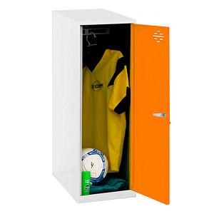 8425437118067 - Spind SIMONLOCKER DISM SINGLE weiß orange 8425437118067 1 Schließfach 400 x 500 x 915 cm 8425437118067 Simonrack 8425437118067 - Spind SIMONLOCKER DISM SINGLE weiß orange 8425437118067 1 Schließfach 400 x 500 x 915 cm 8425437118067 Simonrack
