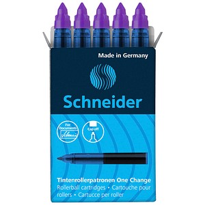 4004675124142 - Nachfüllpatrone Tintenroller One Change Tintenroller One Change Breeze Base Senso Base Ball 06mm violett 4004675124142 Schne 5 Stück