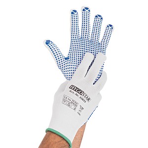4015544338362 - unisex Arbeitshandschuhe Structa weiß Größe 7 12 Paar