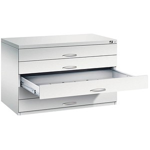 CP 7100 Planschrank lichtgrau 5 Schubladen 110,0 x 76,5 x 76,0 cm, 1 St.