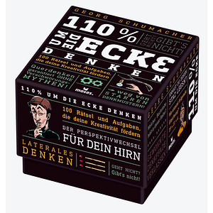 9783964551801 - moses 110% um die Ecke denken Rätsel 9783964551801 moses