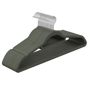 6955880339389 - Samt-Kleiderbügel Set mit 20 Kleiderbügeln rutschfest mit Verbindungsstange und 360° drehbarem Haken platzsparend 06 cm dick 435 cm Länge 6955880339389 - Samt-Kleiderbügel Set mit 20 Kleiderbügeln rutschfest mit Verbindungsstange und 360° drehbarem Haken platzsparend 06 cm dick 435 cm Länge