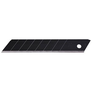 4904011014185 - 10 Cuttermesser-Klingen BL13P black blade schwarz 180 mm