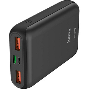 4047443486578 - hama 00201662 Power Pack PD10-HD 10000mAh 2x USB-A 1x USB-C für Schnellladen Anth