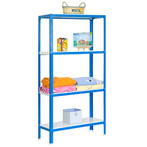 8435104940334 - Schwerlastregal SIMONHOME CLICK COLOR PLUS 4 8435104940334 blau weiß 1000 x 300 x 1600 cm 8435104940334 Simonrack 8435104940334 - Schwerlastregal SIMONHOME CLICK COLOR PLUS 4 8435104940334 blau weiß 1000 x 300 x 1600 cm 8435104940334 Simonrack