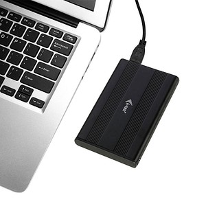 8595611701061 - 0 I-TEC USB-A MySafe Advance AluBasic Gehaeuse für 25″ SATA I II III HDD oder SSD