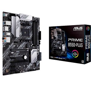ASUS PRIME B550-PLUS Mainboard, AM4, Micro-ATX, B550, 128 GB