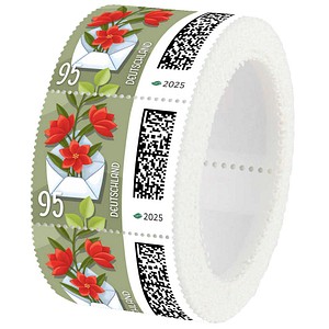 Deutsche Post 0,95 € Briefmarken "Blumenbrief" nassklebend, 200 St.
