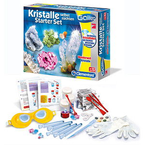 8005125692699 - Experimentierkasten Kristalle selbst züchten Starter-Set 8005125692699 Clementoni