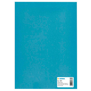 4008705070874 - 7087 Heftschoner Papier - A5 hellblau 4008705070874 Herma