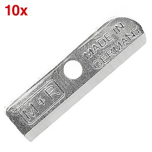 4004627000906 - Ersatzklingen für Spitzer silber 4004627000906 10 Stück 4004627000906 - Ersatzklingen für Spitzer silber 4004627000906 10 Stück