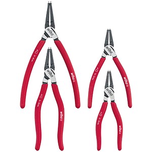 4010995347086 - 34708 Seegeringzangen-Set Passend für (Seegeringzangen) Außen- und Innenringe 12-25 mm 19-60 mm 10-25 mm 19-60 mm Spitzenform (Details) gerade