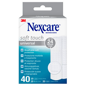 4054596745322 - Pflaster Soft Touch Universal N0540ASNEW weiß  4054596745322 40 Stück