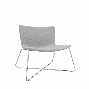 4260761571713 - Sessel LODUS hellgrau chrom Stoff 4260761571713 - Sessel LODUS hellgrau chrom Stoff