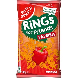 4311501763735 - Kartoffelringe Paprika Chips 1000 g Chips 4311501763735 G