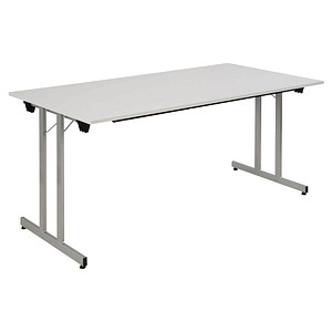 3700245507605 - Klapptisch ohne TPMU148GA 74cm (H) 140x80cm (BxT) rechteckig grau   silber 3700245507605 SODEMATUB