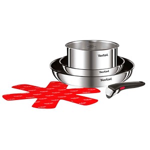 Tefal® Pfannen-Set INGENIO EMOTION silber 5-tlg., 1 Set