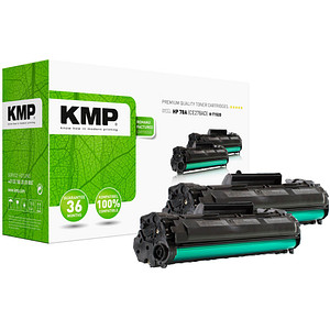 4011324374643 - Toner H-T152D 12300021 kompatibel zu HP 78A Doppelpack 2x schwarz 4011324374643 2 Stück