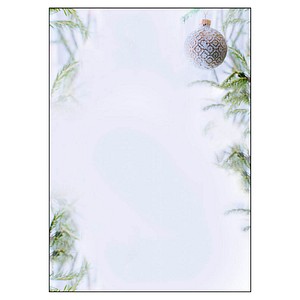 4004360809033 - Weihnachtsmotiv-Papier Winter Mood 90g-Feinpapier 100 Blatt A4 Inkjet- & Laserdrucker