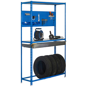 8435104944165 - Simonrack Werkbank KIT SIMONRACING BOX PLUS 3 400 blau verzinkt 1 Schublade 1000 x 400 x 2000 cm 8435104944165 - Simonrack Werkbank KIT SIMONRACING BOX PLUS 3 400 blau verzinkt 1 Schublade 1000 x 400 x 2000 cm