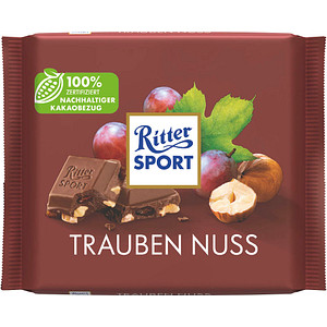 4000417602213 - Ritter SPORT  TRAUBEN NUSS Schokolade 1000 g