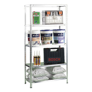 8425437040962 - Schwerlastregal COMFORT PLUS 8425437040962 silber 1000 x 300 x 2000 cm 8425437040962 Simonrack