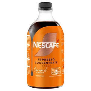 NESCAFÉ ESPRESSO CONCENTRATE STYLE Caramel Instantkaffee, Arabica- und Robustabohnen mild, 16 x 30,0 ml