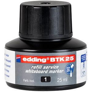 edding Nachfülltinte BTK 25 schwarz