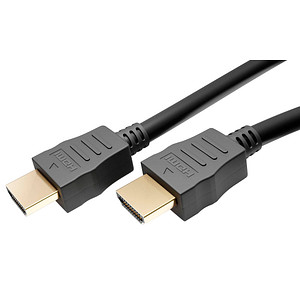 goobay HDMI 2.1 Kabel 48 Gbit/s 3,0 m schwarz