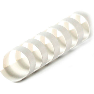 4250504520870 - 100 Kunststoffbinderücken weiß für 105 Blatt 4250504520870 100 Stück 4250504520870 - 100 Kunststoffbinderücken weiß für 105 Blatt 4250504520870 100 Stück