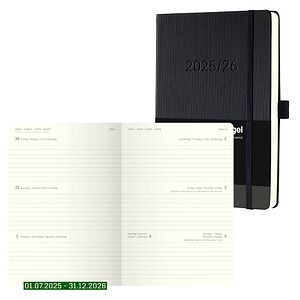 4004360772573 - Buchkalender C2601 Conceptum schwarz 1 Woche 2 Seiten (A5) 2026 4004360772573 Sigel 4004360772573 - Buchkalender C2601 Conceptum schwarz 1 Woche 2 Seiten (A5) 2026 4004360772573 Sigel
