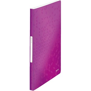 4002432106172 - Sichtbuch WOW 4632-00-62 violett metallic A4 mit 40 Hüllen Polypropylen (PP) 4002432106172 Leitz