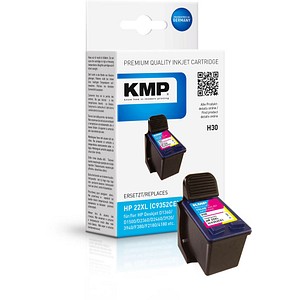 KMP H30 color Tintenpatrone ersetzt HP 22 (C9352A) KMP H30 color Tintenpatrone ersetzt HP 22 (C9352A)