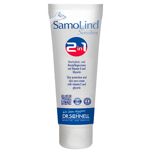 4008439501682 - Dr Schnell SAMOLIND Sensitive 2 in 1 Hautschutzcreme Hautschutz- und Hautpflegecreme 1 Karton = 50 x 50 ml Tuben