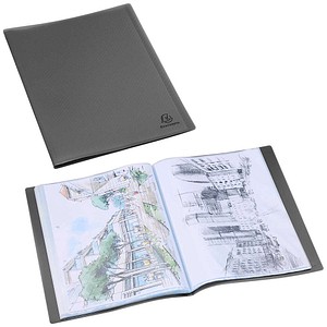 3130630785415 - Sichtbuch Recycling 78541E schwarz A4 mit 40 Hüllen Polypropylen (PP) 3130630785415 Exacompta