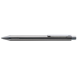 LAMY Kugelschreiber econ silber Schreibfarbe schwarz LAMY Kugelschreiber econ silber Schreibfarbe schwarz
